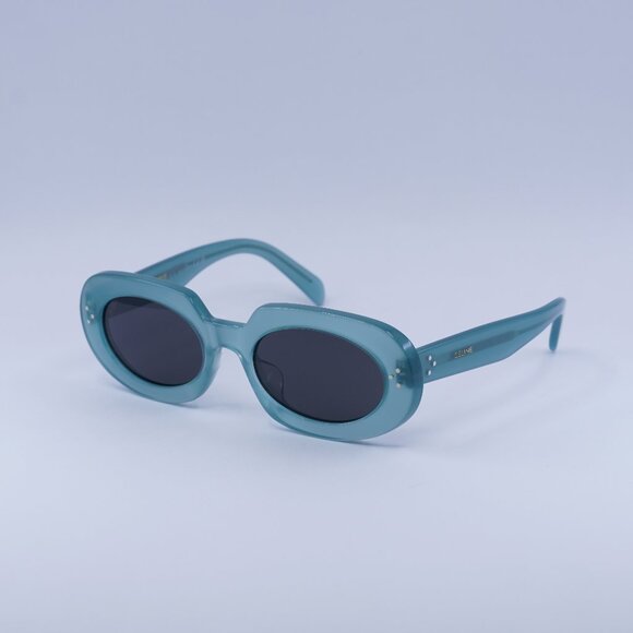 ?️ New Celine CL40276U 93N Sunglasses - Green Frame, Green Lenses main image 11